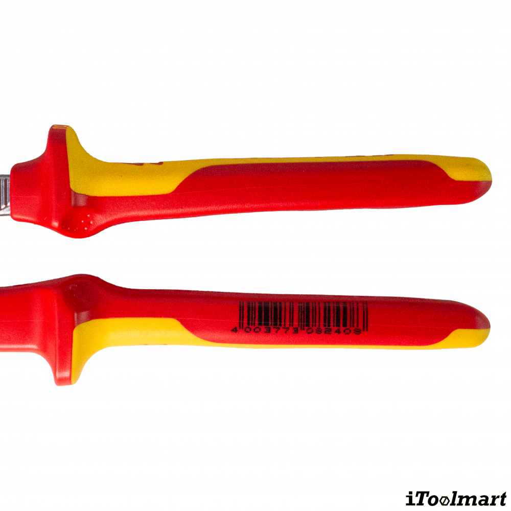 คีมคอม้า KNIPEX 86 06 250 SB Pliers Wrench โครเมี่ยม ด้าม VDE