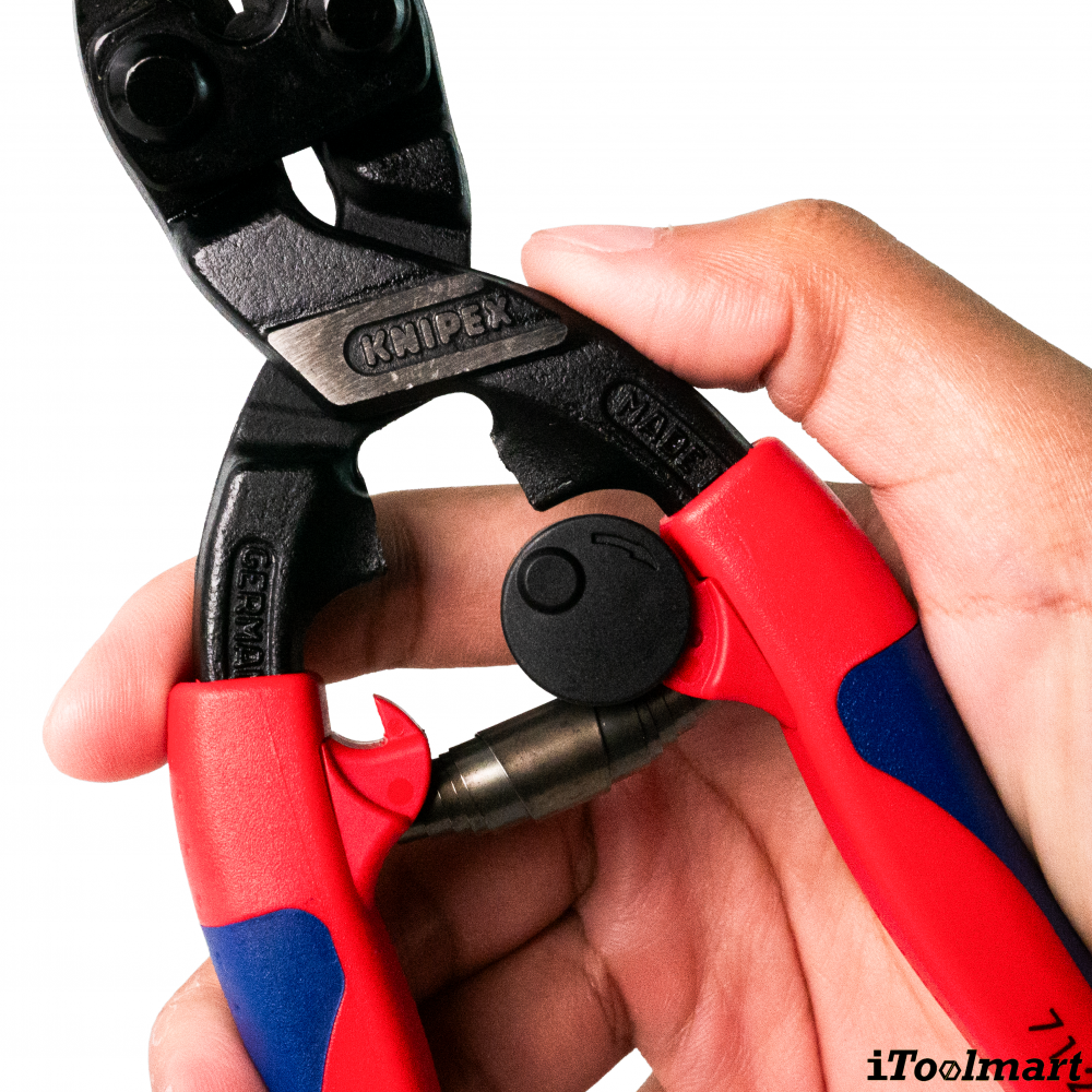 คีมตัดลวด Knipex 71 22 200 SB SB ปากเฉียง CoBolt ตัดอเนกประสงค์ ด้าม 2 วัสดุ ขนาด 200 mm 