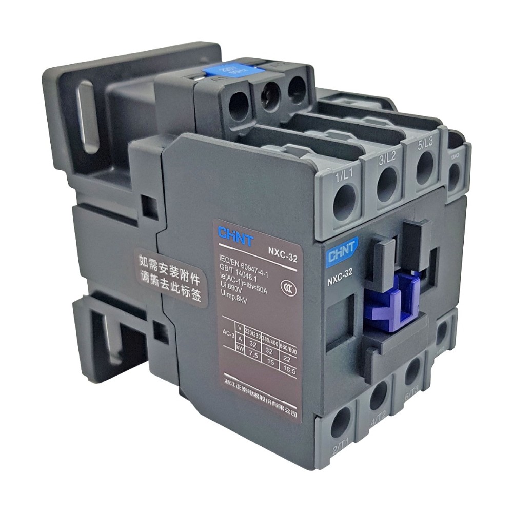 แมกเนติกคอนแทคเตอร์ CHINT NXC 32 แรงดัน 230V 50 60Hz กระแส 32 แอมแปร์ แมกเนติกคอนแทคเตอร์ CHINT NXC 32 แรงดัน 230V 50 60Hz กระแส 32 แอมแปร์