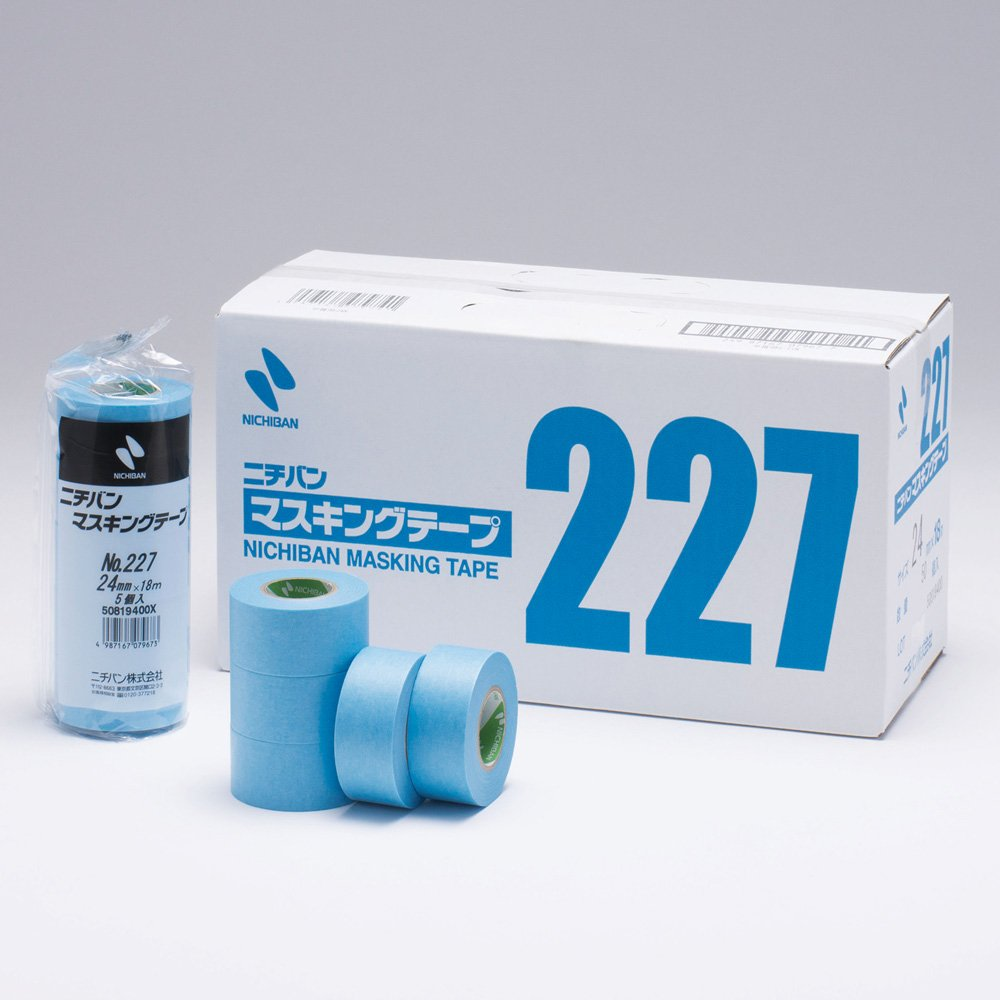 เทปกาวกระดาษ NICHIBAN 227H 30 สำหรับงานพ่นสีรถยนต์