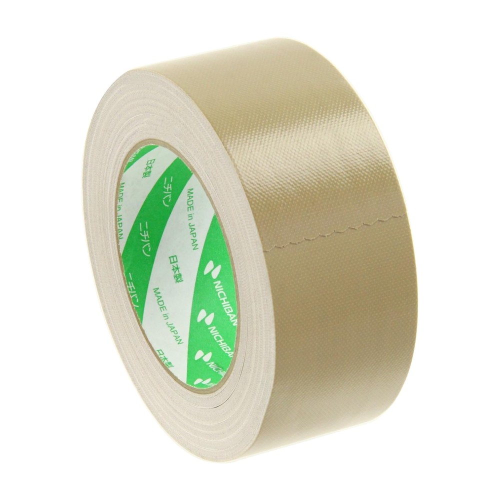 เทปผ้ากาว NICHIBAN 102N7 50 สีดินเหลือง ขนาด 50 มม x 25 ม