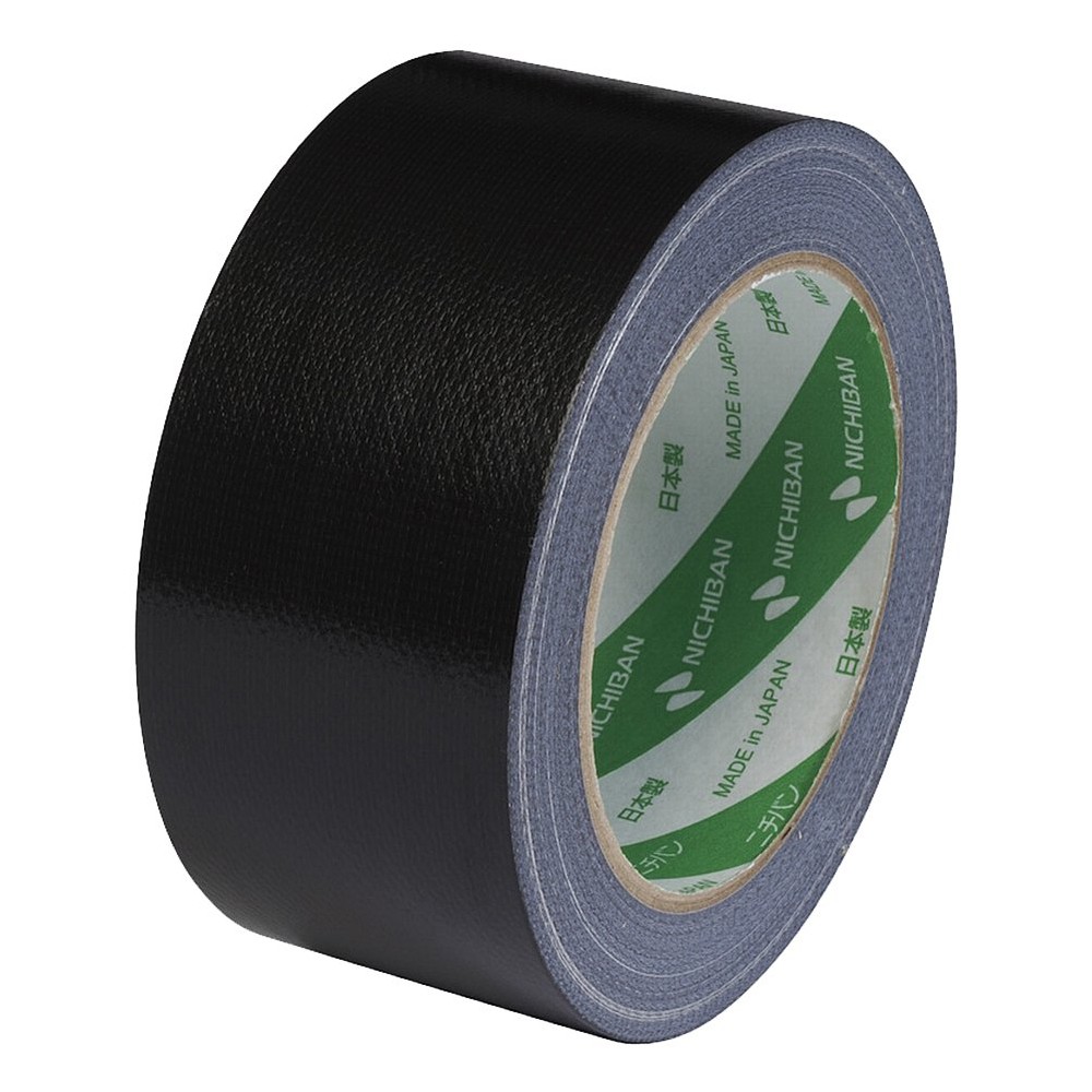 เทปผ้า NICHIBAN 1216 50 ขนาด 50มม x 25เมตร สีดำ ประสิทธิภาพสูง