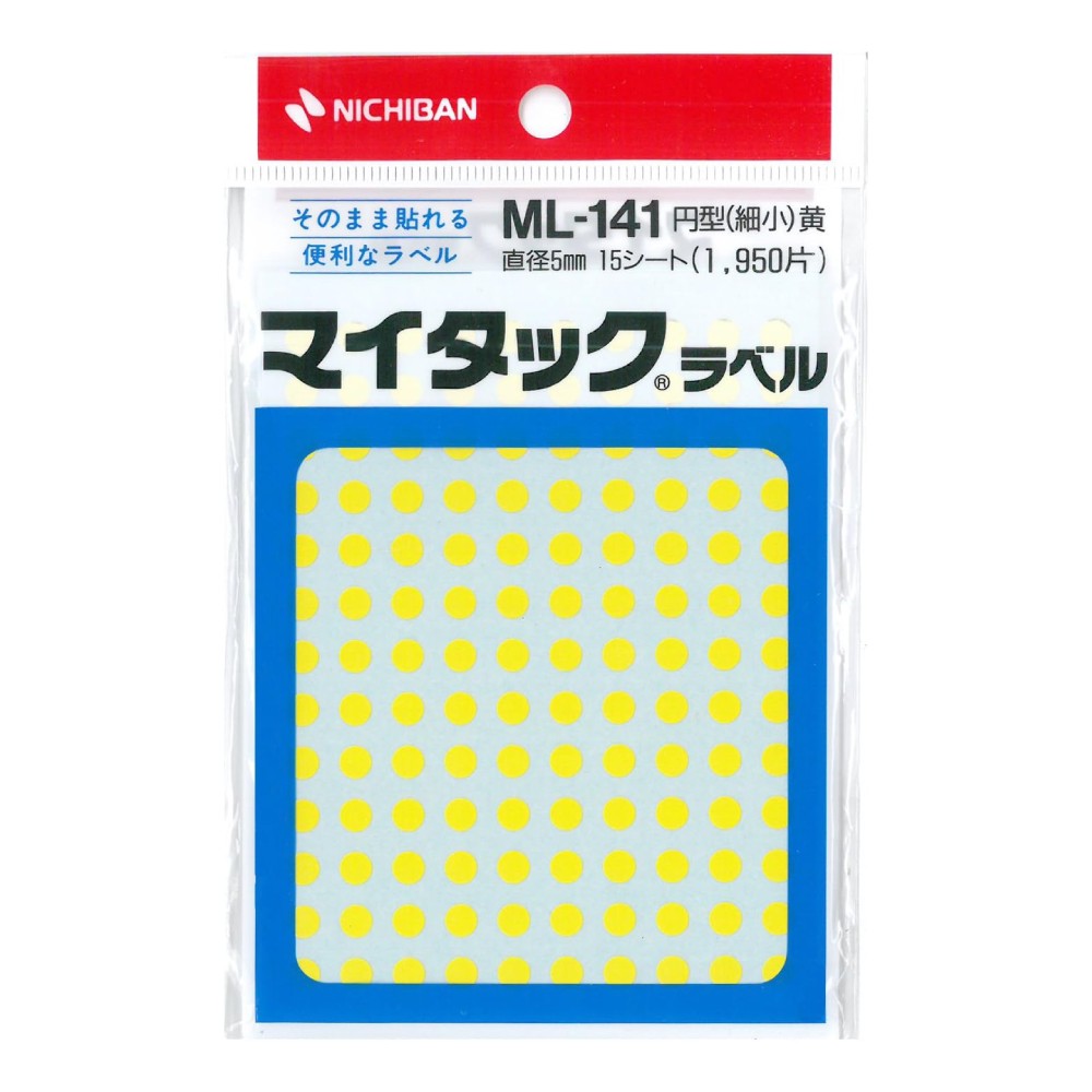 ชุดเทปพลาสติก NICHIBAN ML 1412 บรรจุ 15 แผ่น