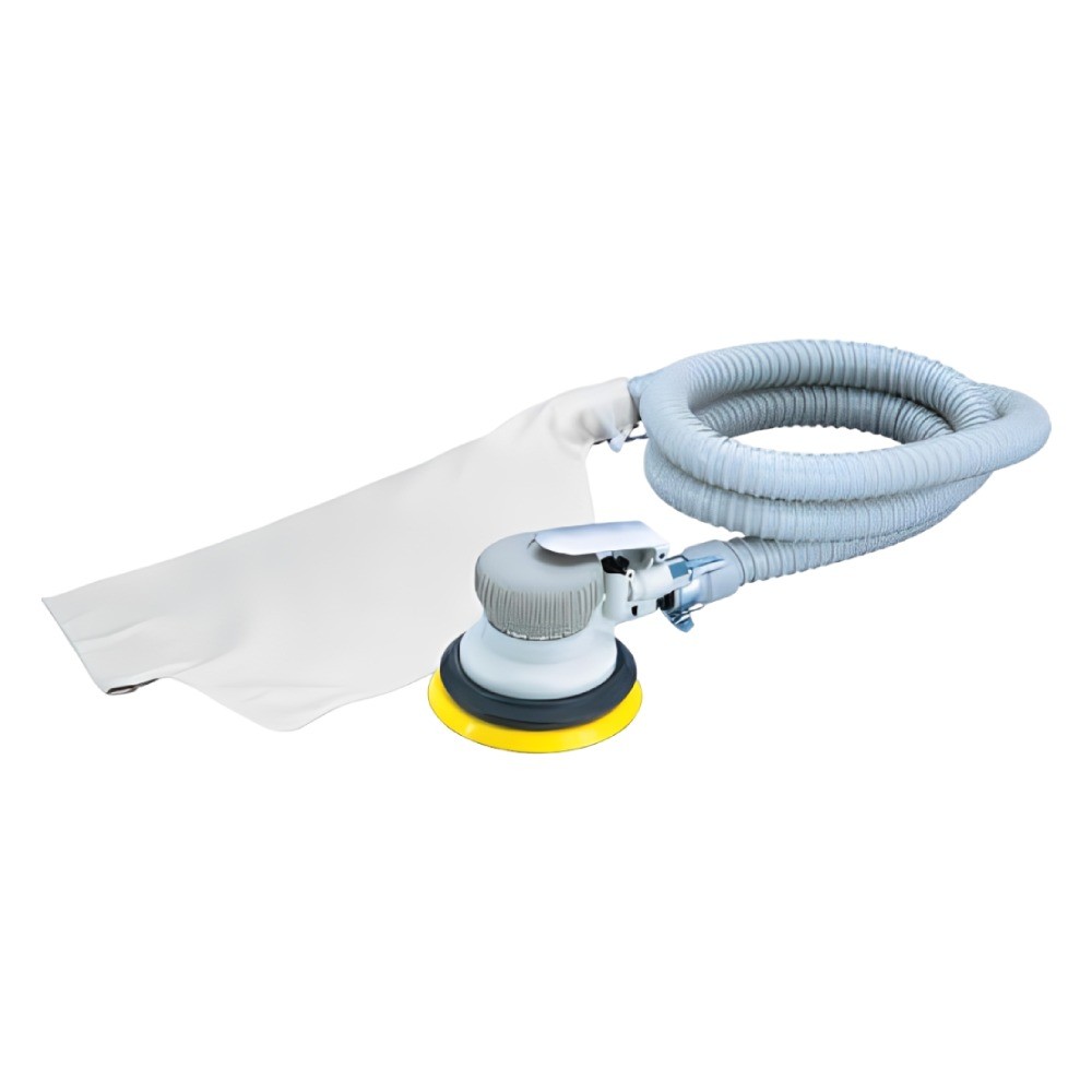 เครื่องขัดกระดาษทรายลม NITTO KOHKI APS 125SV พร้อมระบบดักฝุ่น