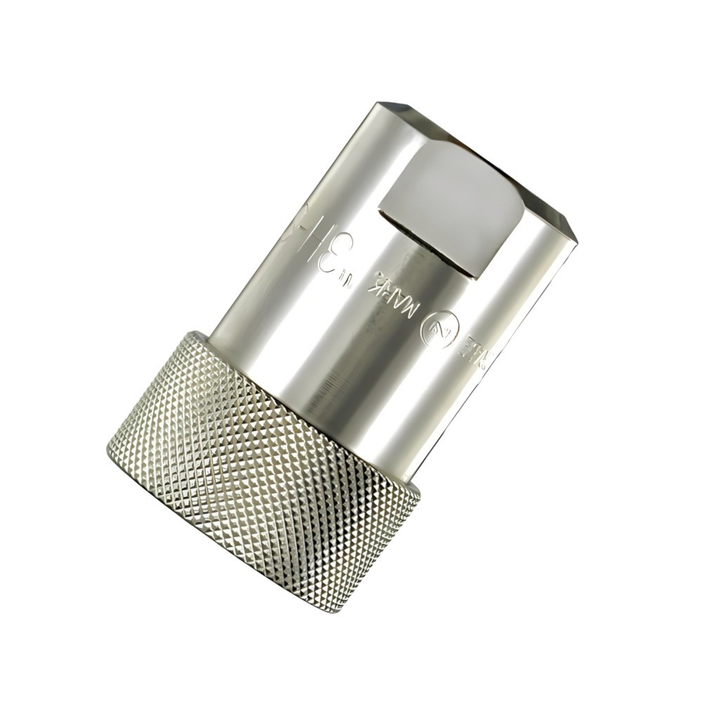 ข้อต่อลมเหล็กกล้า NITTO KOHKI 12HS STEEL NBR วาล์วปิดอัตโนมัติความแข็งแรงสูง