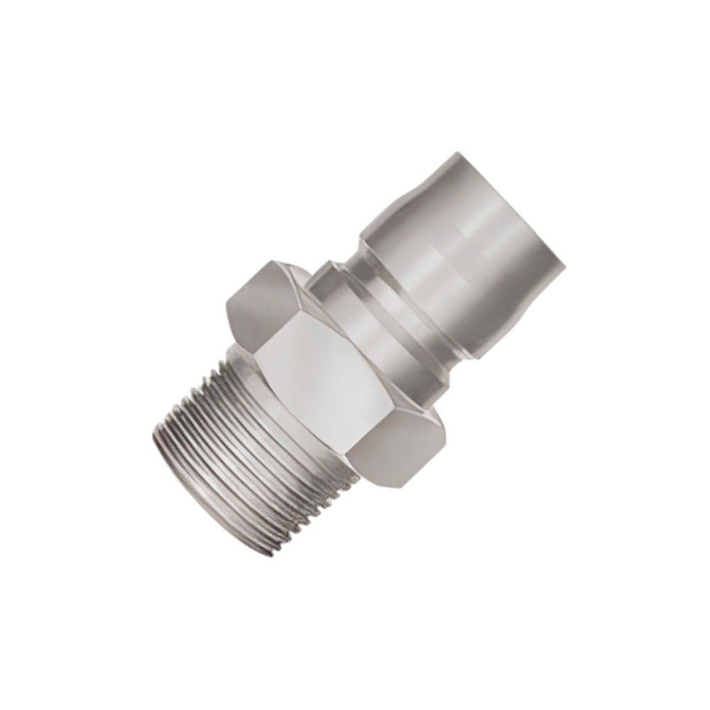 ข้อต่อคอปเปอร์สแตนเลส NITTO KOHKI 16TPM SUS แบบไม่มีวาล์ว ขนาด 2 หุน