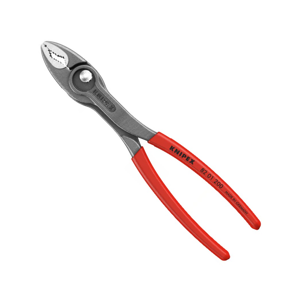 คีมเอนกประสงค์  KNIPEX 82 01 200 TwinGrip Front and side gripping pliers ขนาด 200 mm 