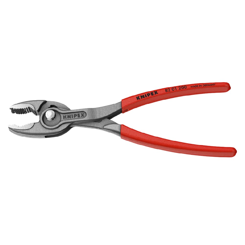 คีมเอนกประสงค์  KNIPEX 82 01 200 TwinGrip Front and side gripping pliers ขนาด 200 mm 