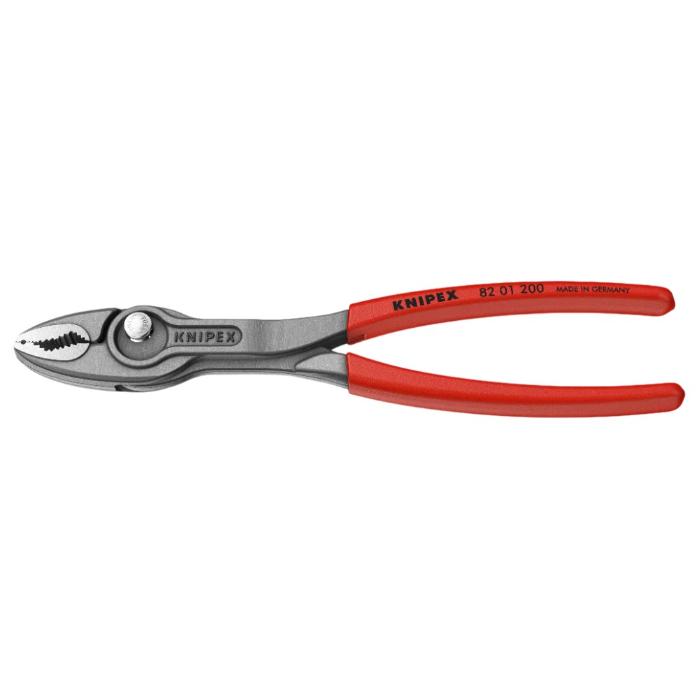 คีมเอนกประสงค์  KNIPEX 82 01 200 TwinGrip Front and side gripping pliers ขนาด 200 mm 
