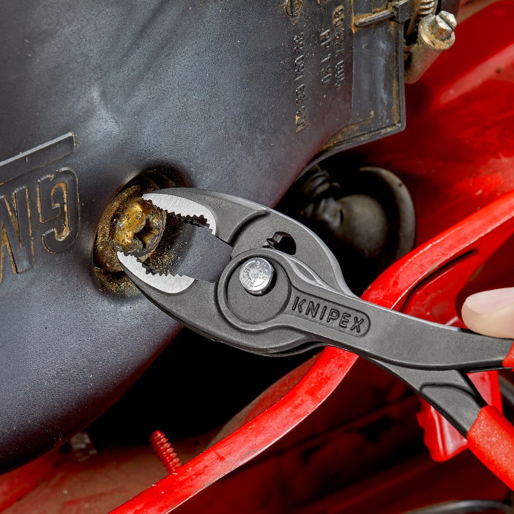คีมเอนกประสงค์  KNIPEX 82 01 200 TwinGrip Front and side gripping pliers ขนาด 200 mm 
