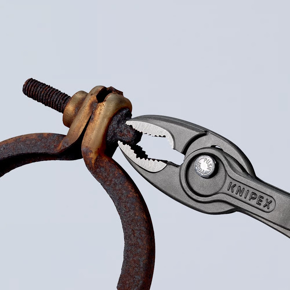 คีมเอนกประสงค์  KNIPEX 82 01 200 TwinGrip Front and side gripping pliers ขนาด 200 mm 