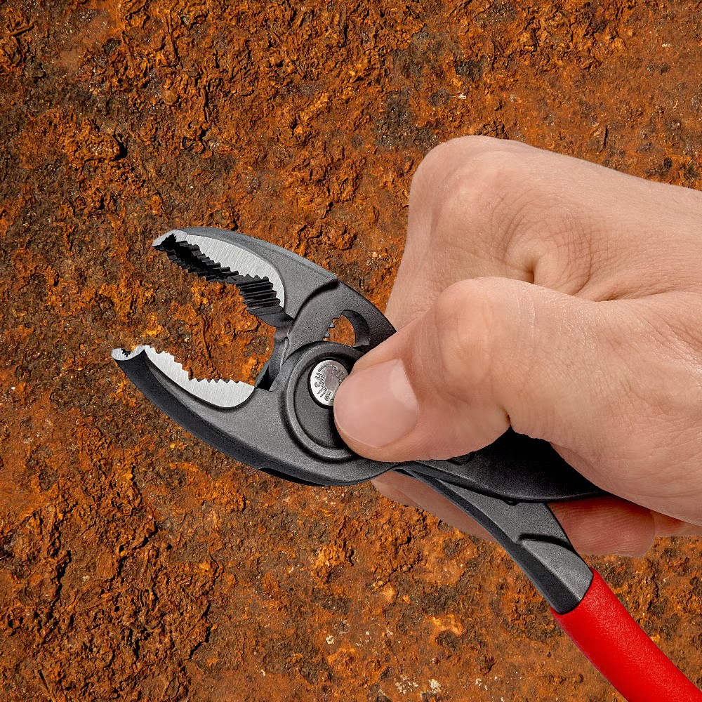 คีมเอนกประสงค์  KNIPEX 82 01 200 TwinGrip Front and side gripping pliers ขนาด 200 mm 