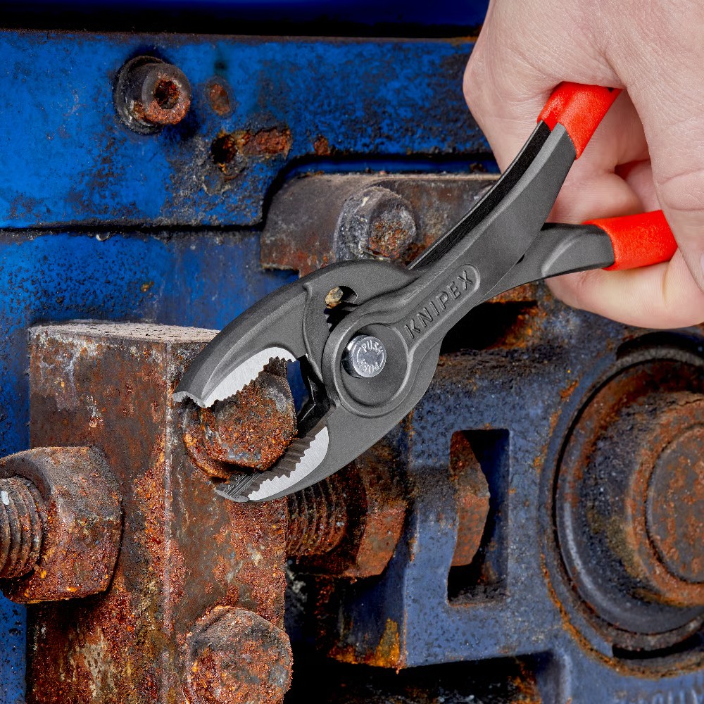 คีมเอนกประสงค์  KNIPEX 82 01 200 TwinGrip Front and side gripping pliers ขนาด 200 mm 