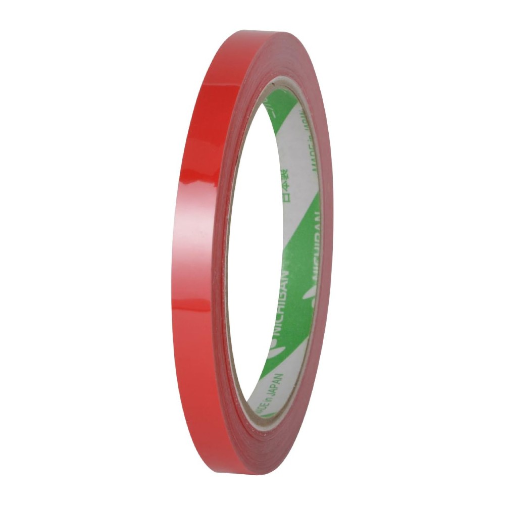 เทปปิดปากถุง NICHIBAN 540R สีแดง ทนทานต่อความชื้นและน้ำ