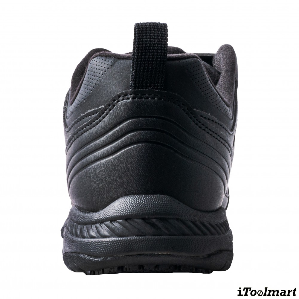 รองเท้าเซฟตี้ Skechers 200200 Work Dighton Rolind ผู้ชาย สีดำ พื้นกันลื่น Memory Foam ป้องกันอันตรายจากไฟฟ้า