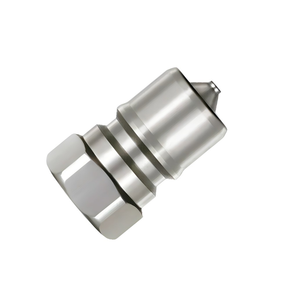 คอปเปอร์ลมเหล็ก NITTO KOHKI 16P A ปิดอัตโนมัติพร้อมซีลยาง NBR