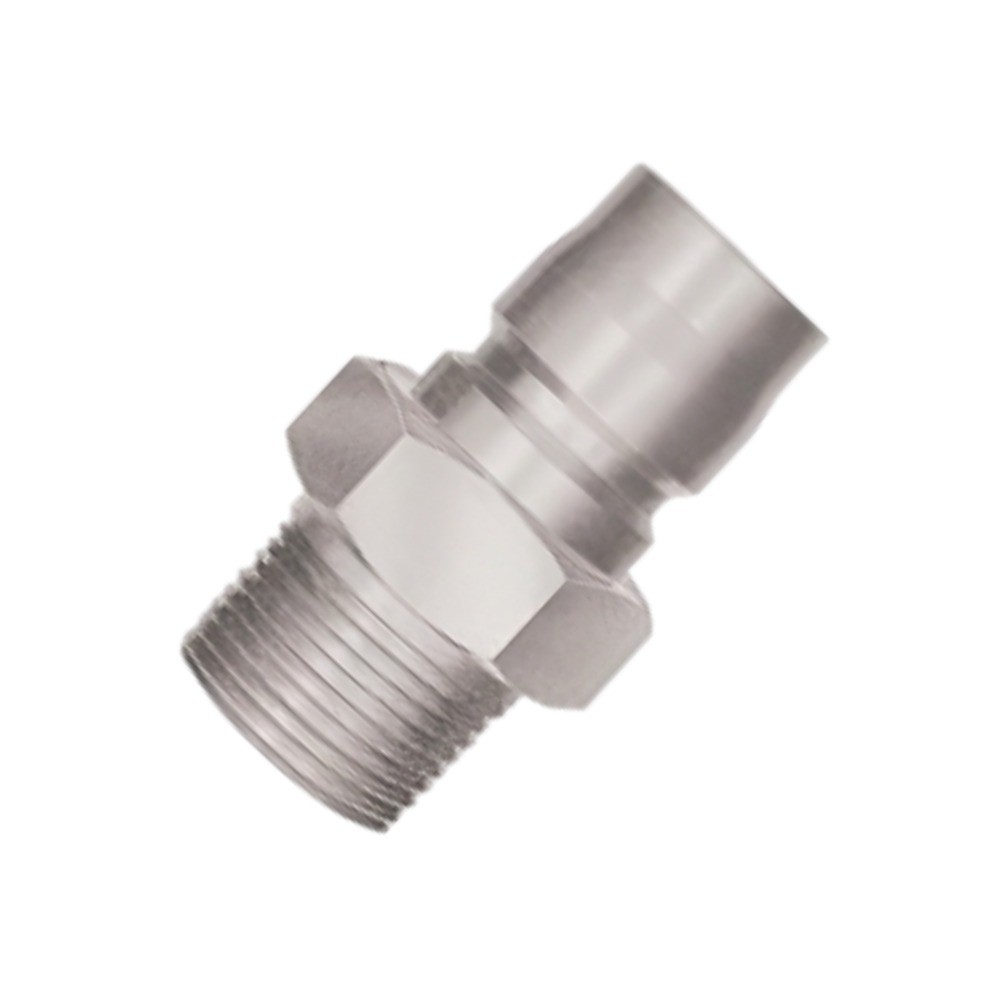 ข้อต่อสวมเร็วสแตนเลส NITTO KOHKI 12TPM SUS ไร้วาล์วแรงดันสูง