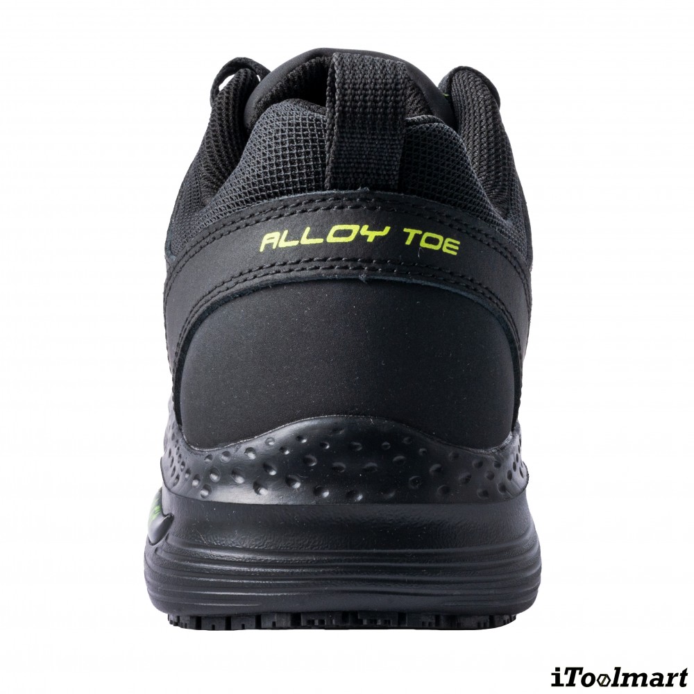 รองเท้าเซฟตี้ Skechers 200158 Arch Fit SR Sellian Alloy Toe ผู้ชาย EU 45  11 US  สีดำ หัวโลหะ น้ำหนักเบา รองรับแรงกระแทกและแรงบีบอัด