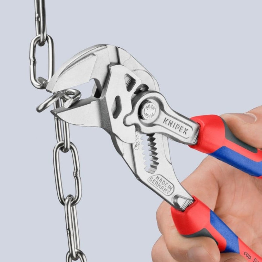 คีมคอม้า Knipex 86 05 180 SB Pliers Wrenches 180 mm 