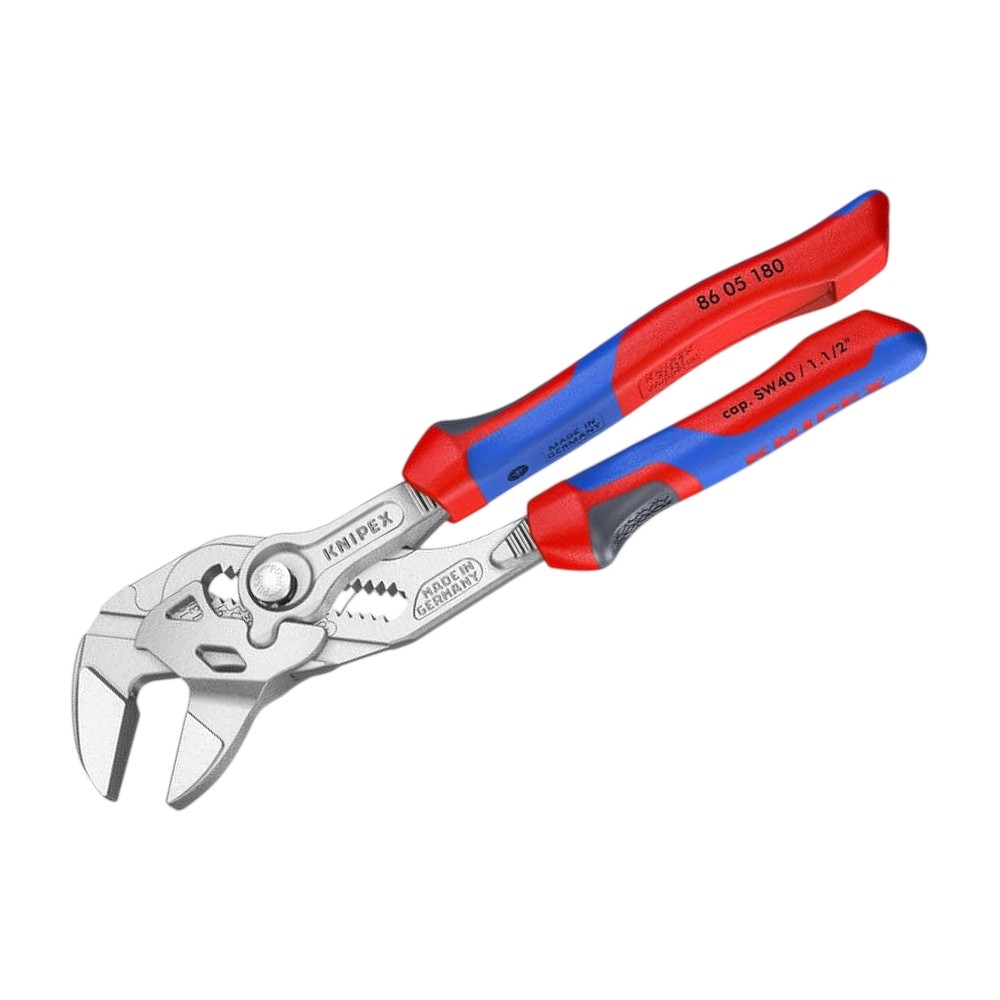 คีมคอม้า Knipex 86 05 180 SB Pliers Wrenches 180 mm 