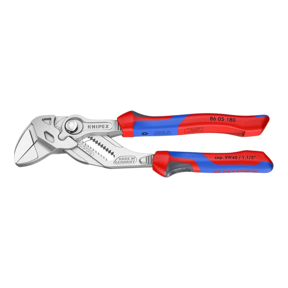 คีมคอม้า Knipex 86 05 180 SB Pliers Wrenches 180 mm 