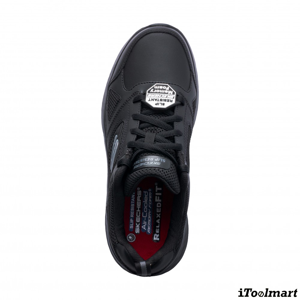 รองเท้าเซฟตี้ Skechers 200282 Skech Lite Pro SR Skaut ผู้ชาย EU 46  12 US  สีดำ พื้นกันลื่น ระบายอากาศได้ดี ป้องกันอันตรายจากไฟฟ้า
