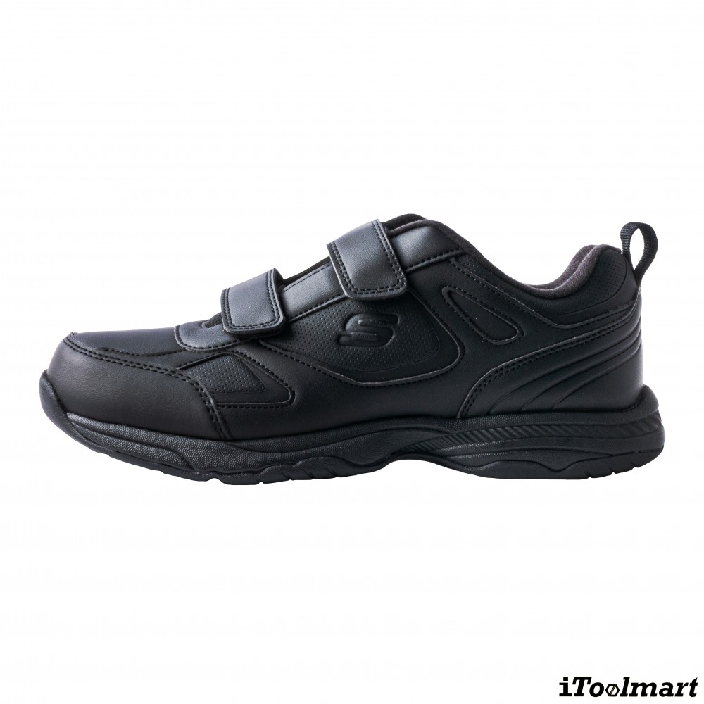 รองเท้าเซฟตี้ Skechers 200200 Work Dighton Rolind ผู้ชาย EU 41 5  8 5 US  สีดำ พื้นกันลื่น Memory Foam ป้องกันอันตรายจากไฟฟ้า