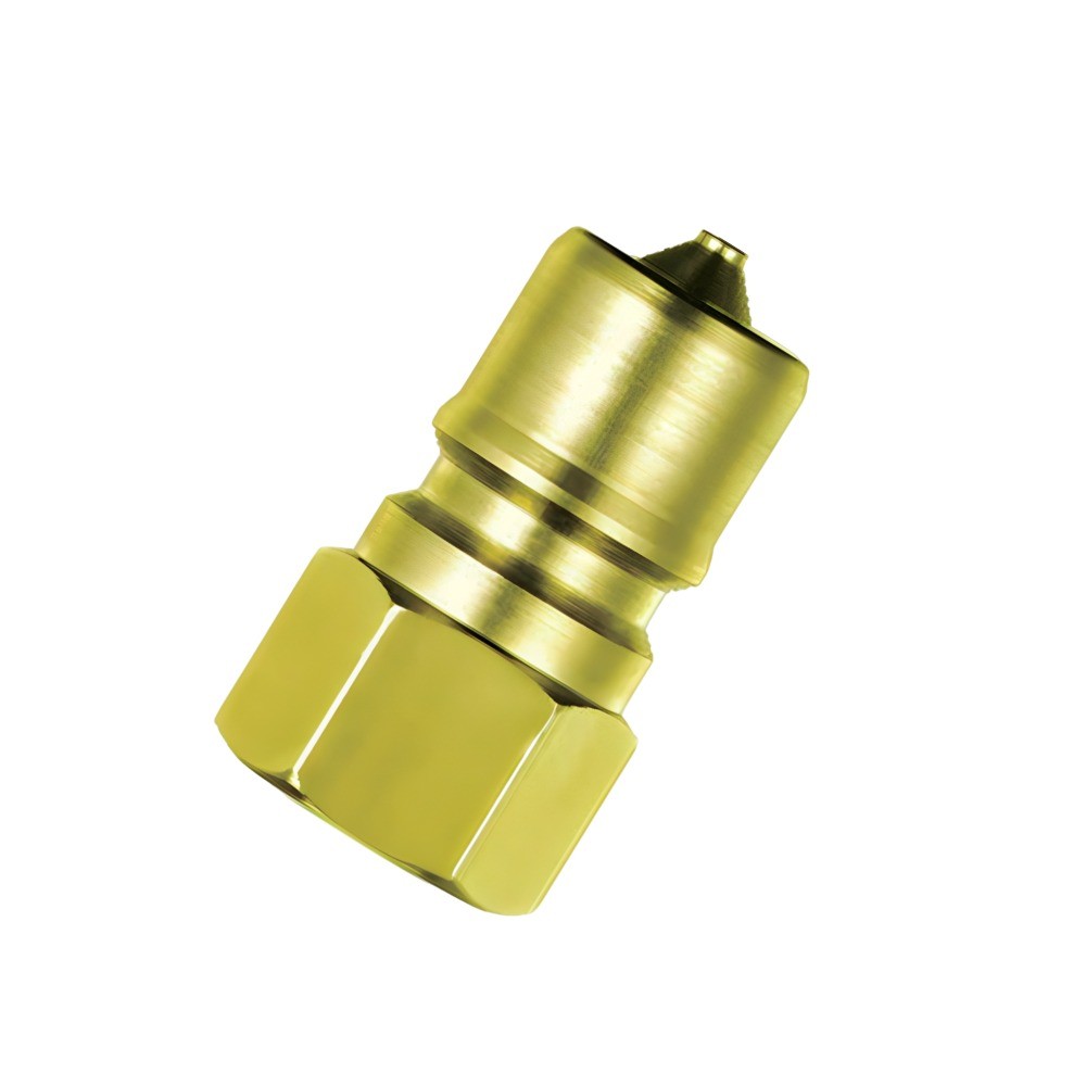 ข้อต่อสวมเร็วลมทองเหลือง NITTO KOHKI 12P A รุ่น SP A ซีลยางไนไตรล์ ขนาด 1 1 2 นิ้ว