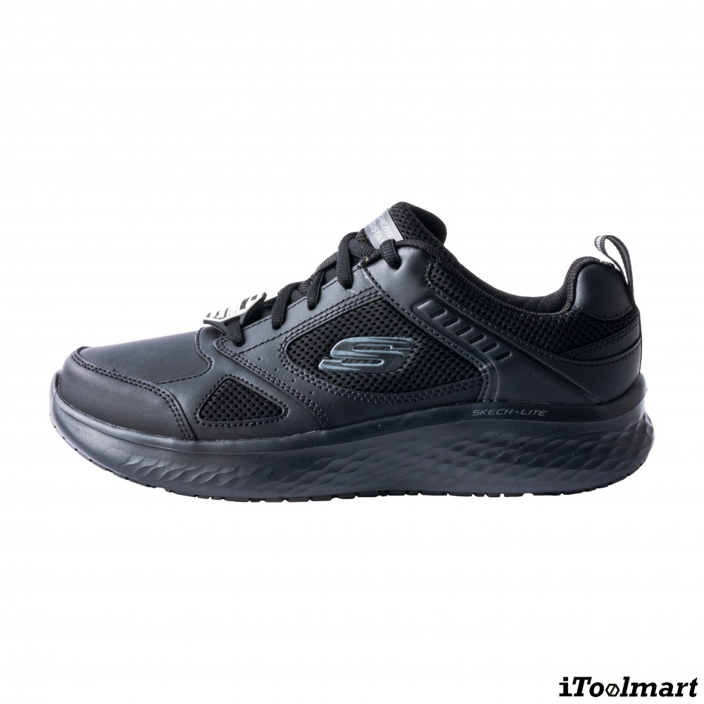 รองเท้าเซฟตี้ Skechers 200282 Skech Lite Pro SR Skaut ผู้ชาย EU 41  8 US  สีดำ พื้นกันลื่น ระบายอากาศได้ดี ป้องกันอันตรายจากไฟฟ้า