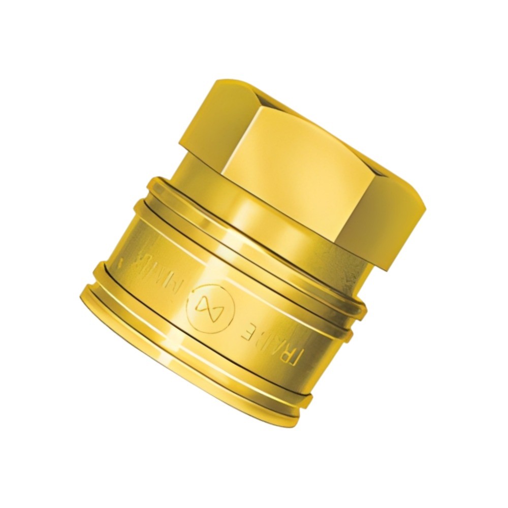 ข้อต่อคอปเปอร์ทองเหลือง NITTO KOHKI 10TSF BRASS NBR ซ็อกเก็ตเกลียวตัวผู้ R1 1 4