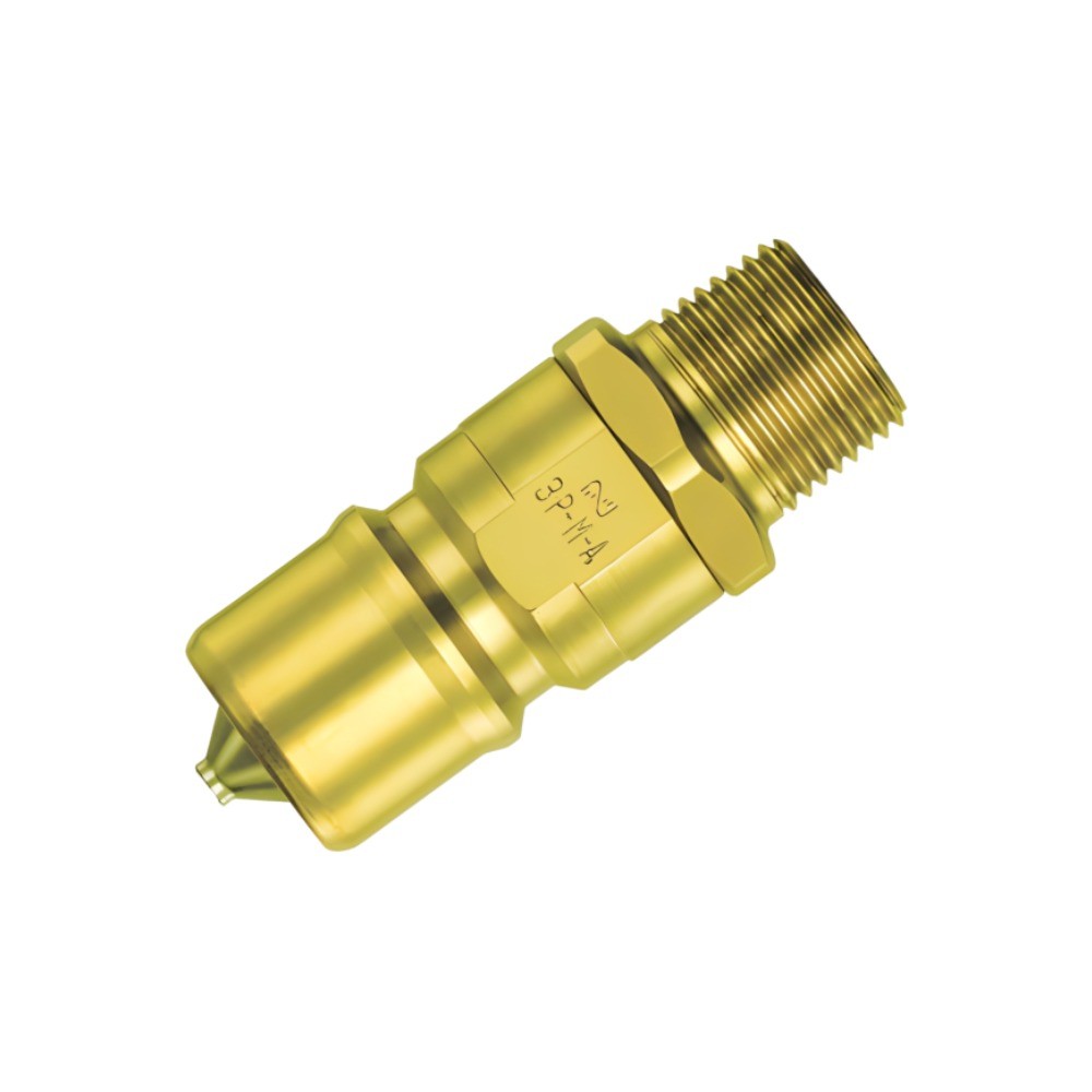 ข้อต่อคอปเปอร์ทองเหลือง NITTO KOHKI BSBM 8P M A X100 ชนิด A ยางฟลูออโร FKM