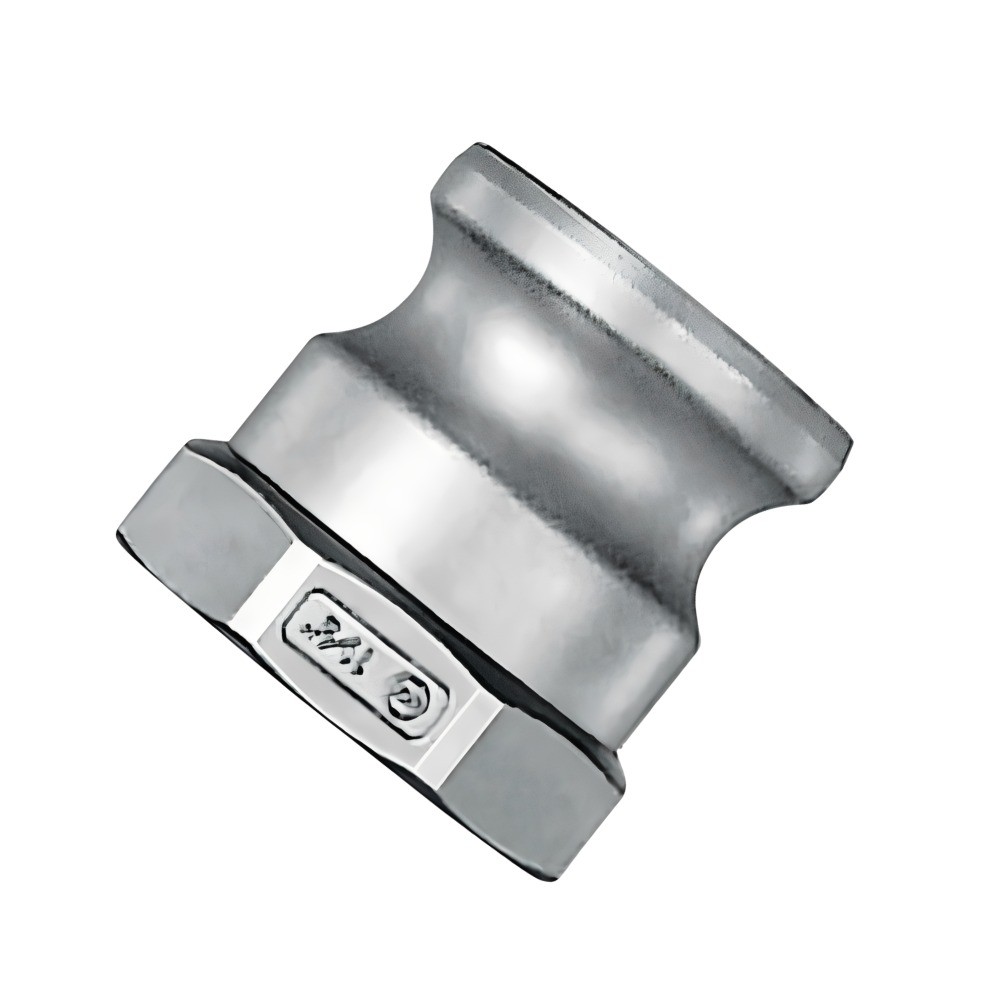 ข้อต่อคอปเปอร์สแตนเลส NITTO KOHKI LA 8TPF SUS แบบเปิด 2 ทาง