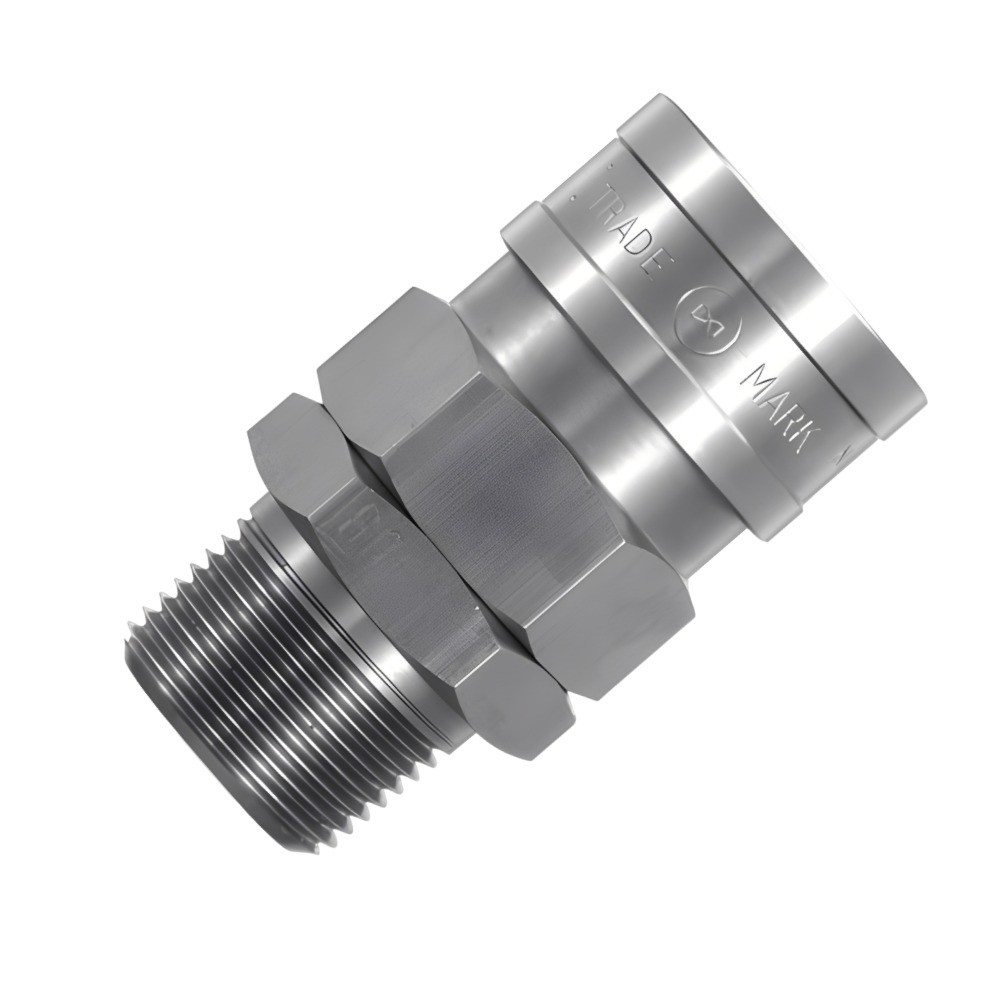 ข้อต่อคอปเปอร์สแตนเลส NITTO KOHKI 400SM SUS NBR ทนทานสูง