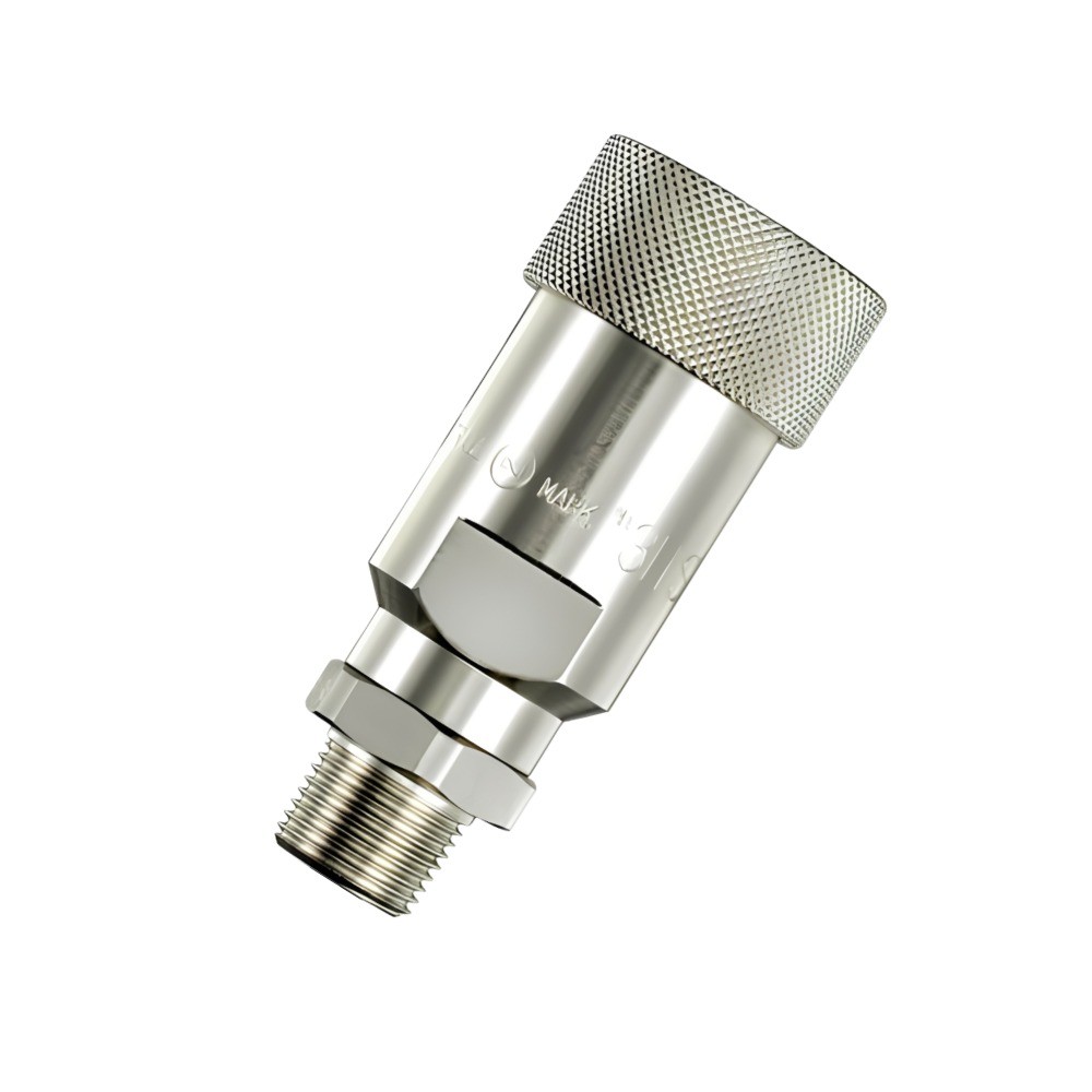 ข้อต่อสวมเร็วลมเหล็กกล้า NITTO KOHKI 3HS R รุ่นเกลียวตัวผู้ทนแรงกระแทก