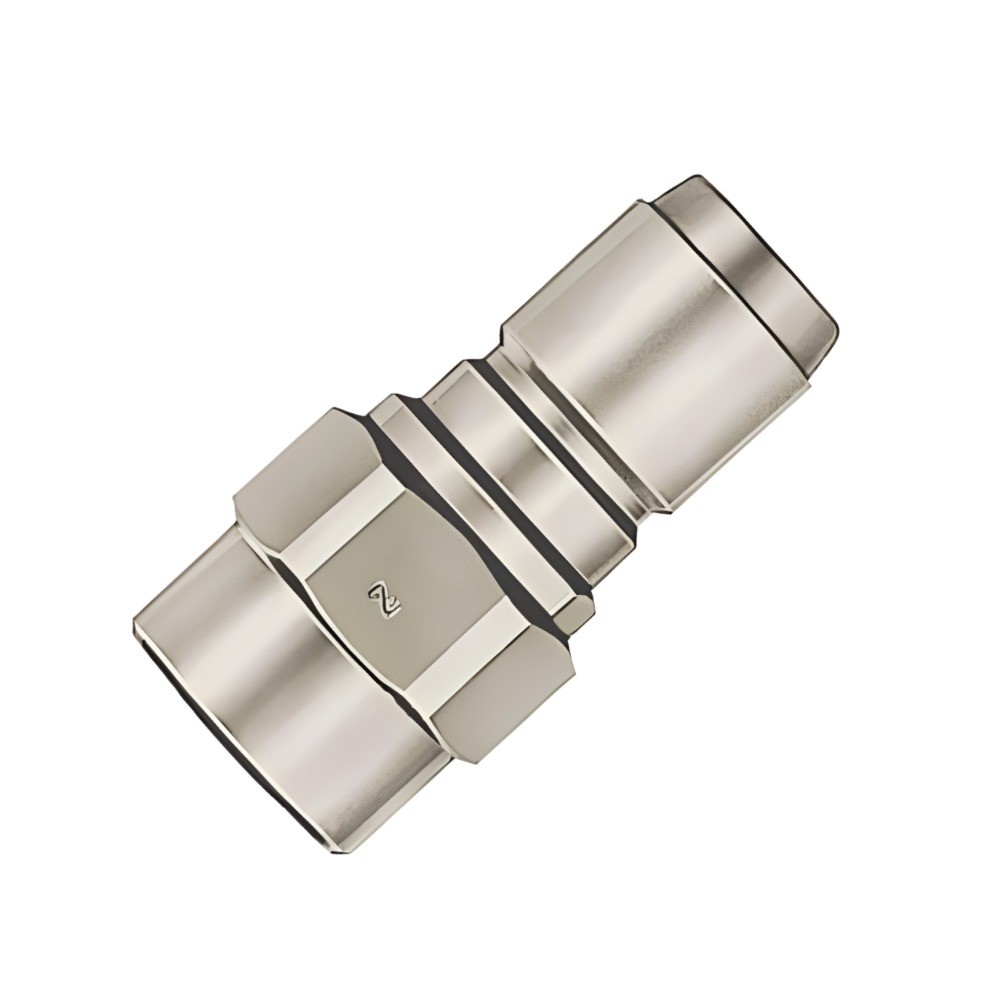 ข้อต่อคอปเปอร์เหล็กกล้า NITTO KOHKI 350 3P STEEL FKM ลดการรั่วไหลสำหรับงานไฮดรอลิก