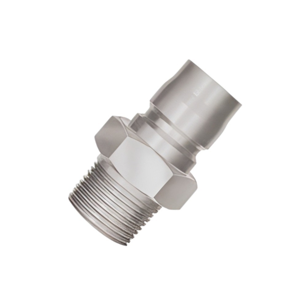 ข้อต่อสวมเร็วสแตนเลส NITTO KOHKI SUS 6TPM อัตราการไหลสูงไร้วาล์ว