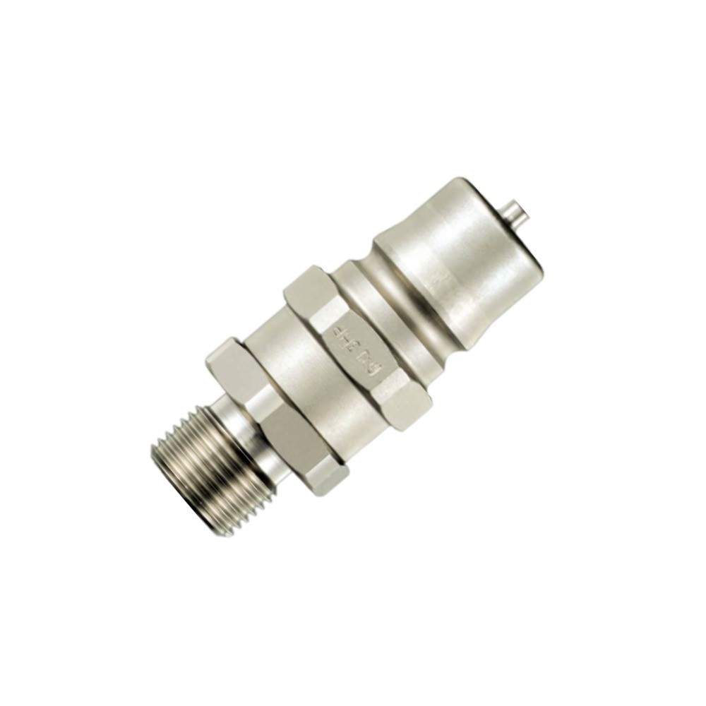 ข้อต่อลมเร็วเหล็กกล้า NITTO KOHKI 3HP GS STEEL NBR เกลียวตัวผู้ G3 8