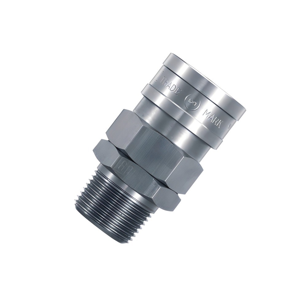 ข้อต่อลมเร็ว NITTO KOHKI 600SM ซ็อกเก็ตเกลียวนอก Rc3 4