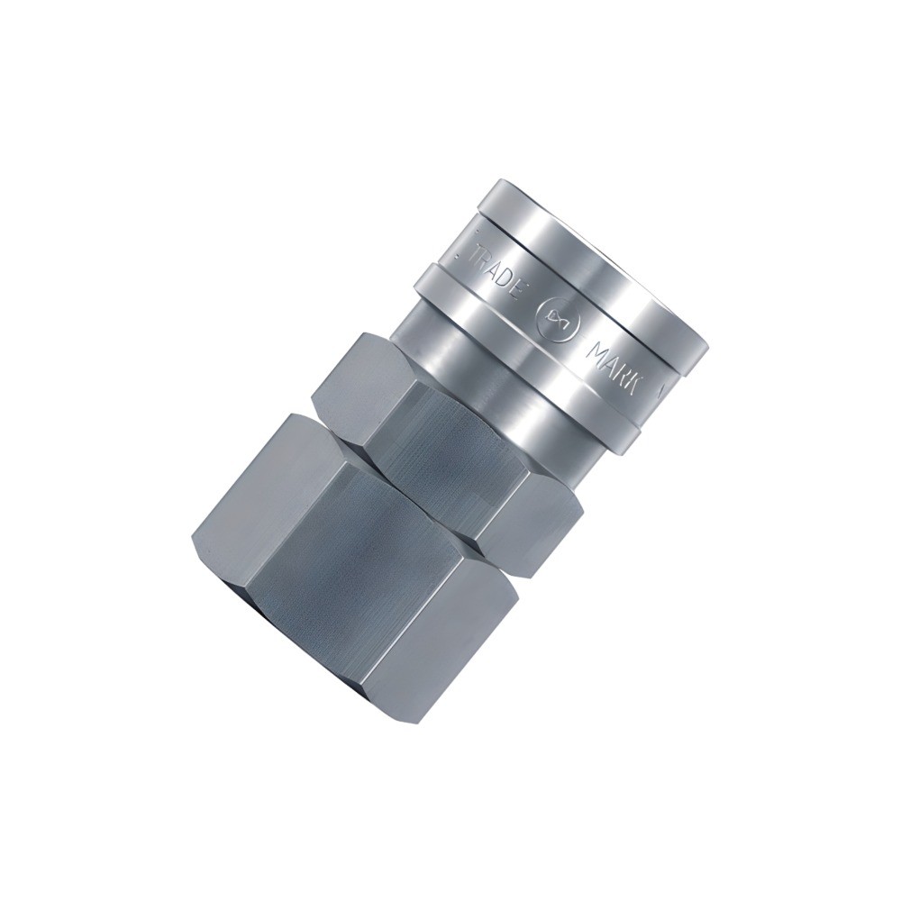 ข้อต่อคอปเปอร์เหล็ก NITTO KOHKI 600SF ทนแรงดัน 2 0 MPa เกลียว R3 4