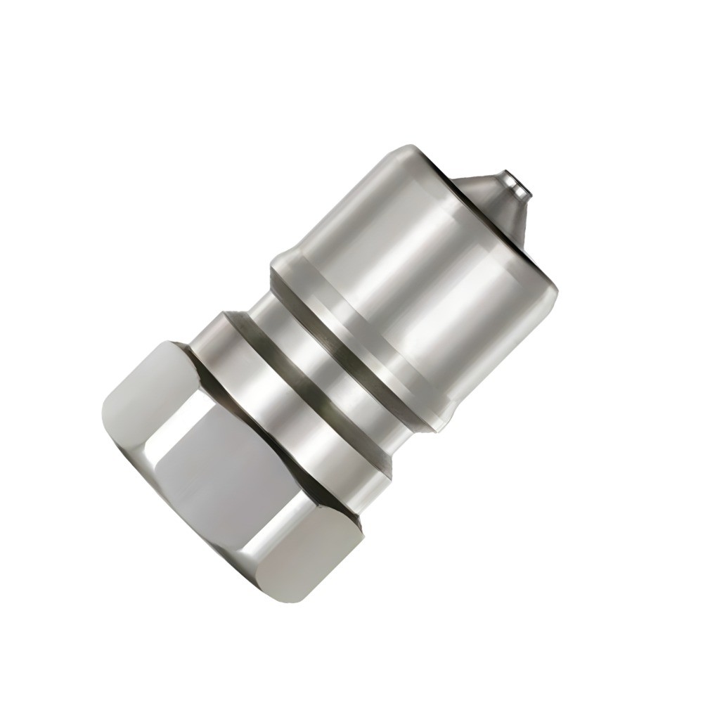 ข้อต่อสแตนเลส NITTO KOHKI SUS 3P A วาล์วในตัว 2 ทิศทาง