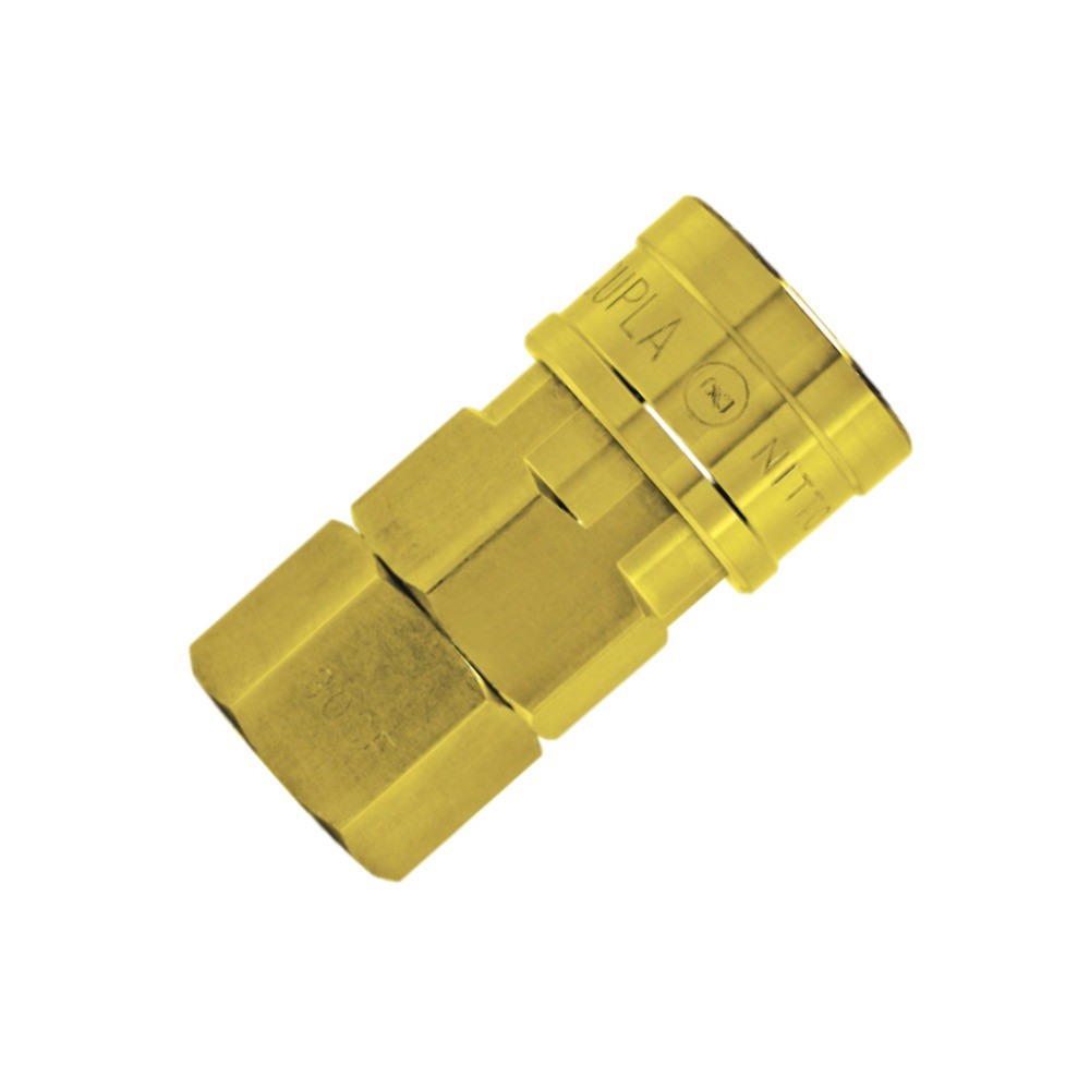 ข้อต่อสวมเร็วลมทองเหลือง NITTO KOHKI 30SF BRASS NBR วาล์วเปิด ปิดทางเดียว