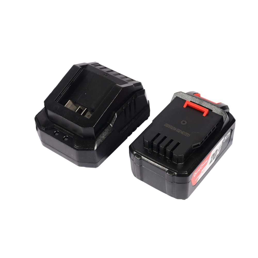 เลื่อยวงเดือนไร้สาย DONG CHENG DCMY140S DM ขนาด 5 5 นิ้ว 20V  BL Motor พร้อมแบต 4 0Ah x  1 ก้อน     แท่นชาร์จ