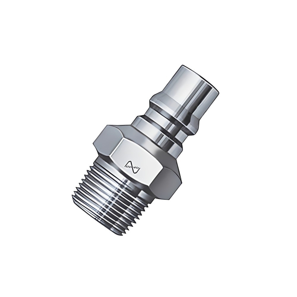 ข้อต่อลมเร็ว NITTO KOHKI รุ่น 800PM ปลั๊กเกลียวนอก Rc 1 นิ้ว คุณภาพสูง