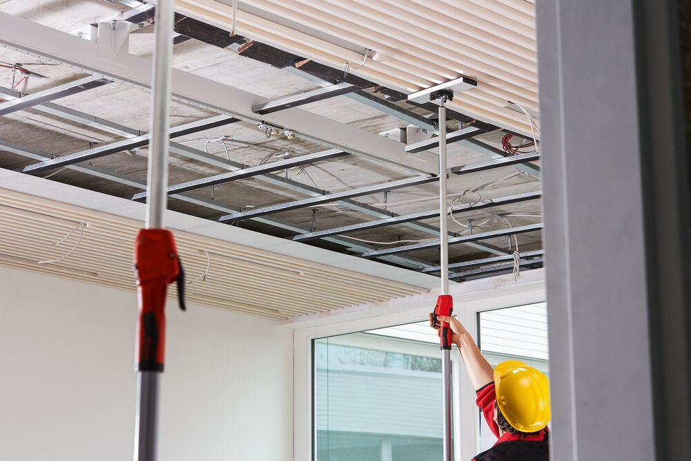 แผ่นรองรับค้ำยัน BESSEY STE SP35 สําหรับเสาค้ำฝ้า ความยาว 355 มม 