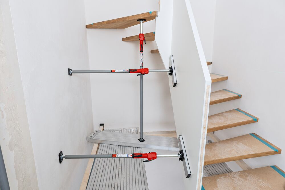 แผ่นรองรับค้ำยัน BESSEY STE SP35 สําหรับเสาค้ำฝ้า ความยาว 355 มม 