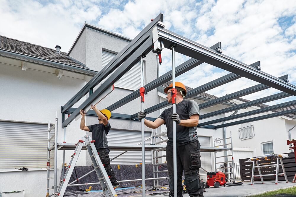 เสาค้ำฝ้าเพดาน BESSEY STE300 ปรับระดับได้ 1700 3000 มม 