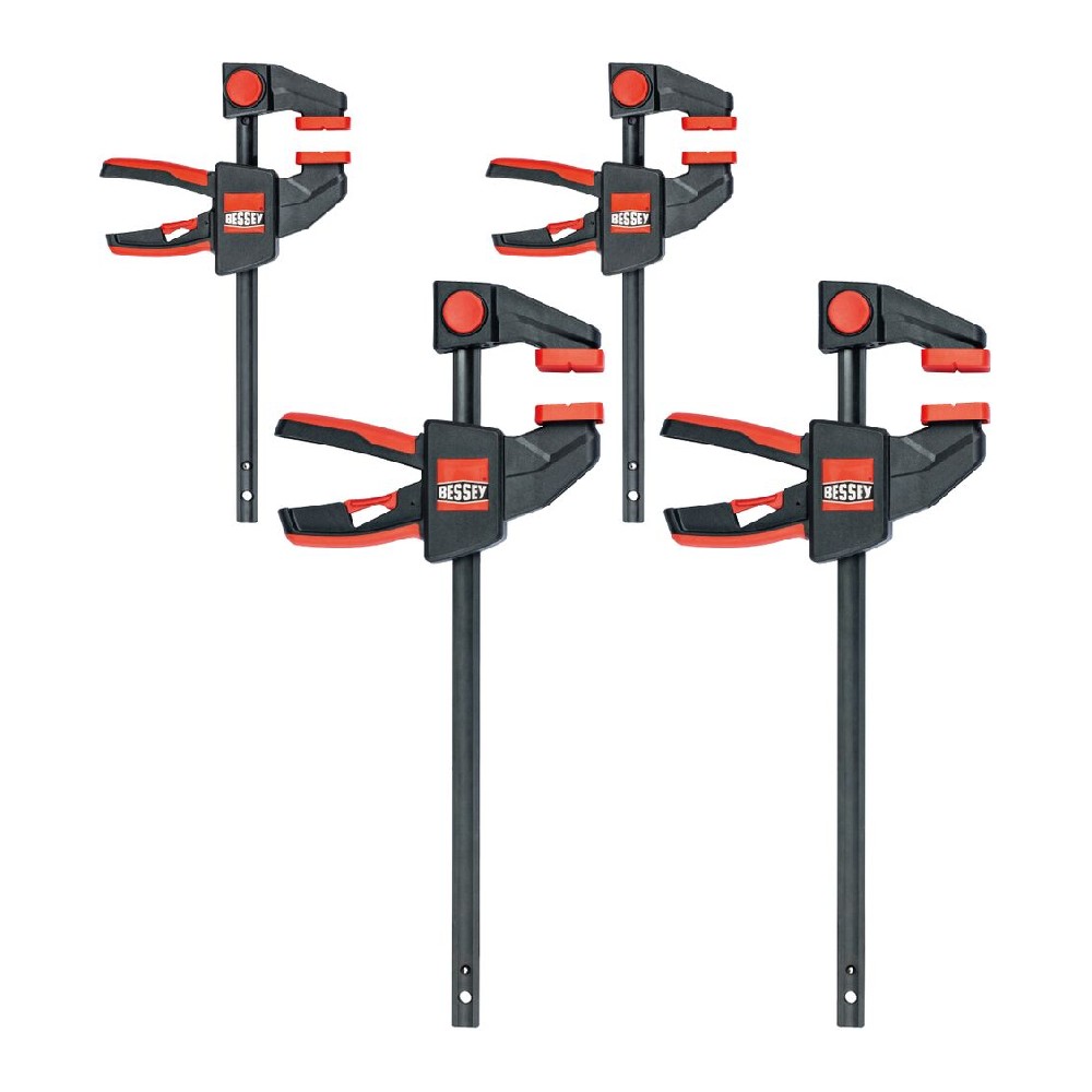 แคลมป์จับชิ้นงาน BESSEY EZM EZL SET One handed clamp  4 ตัว 
