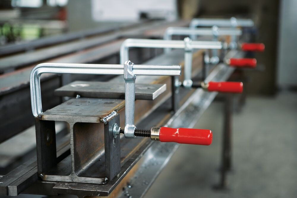 แคลมป์จับชิ้นงาน F Clamp BESSEY GS16 ขนาด 160x80 มม 