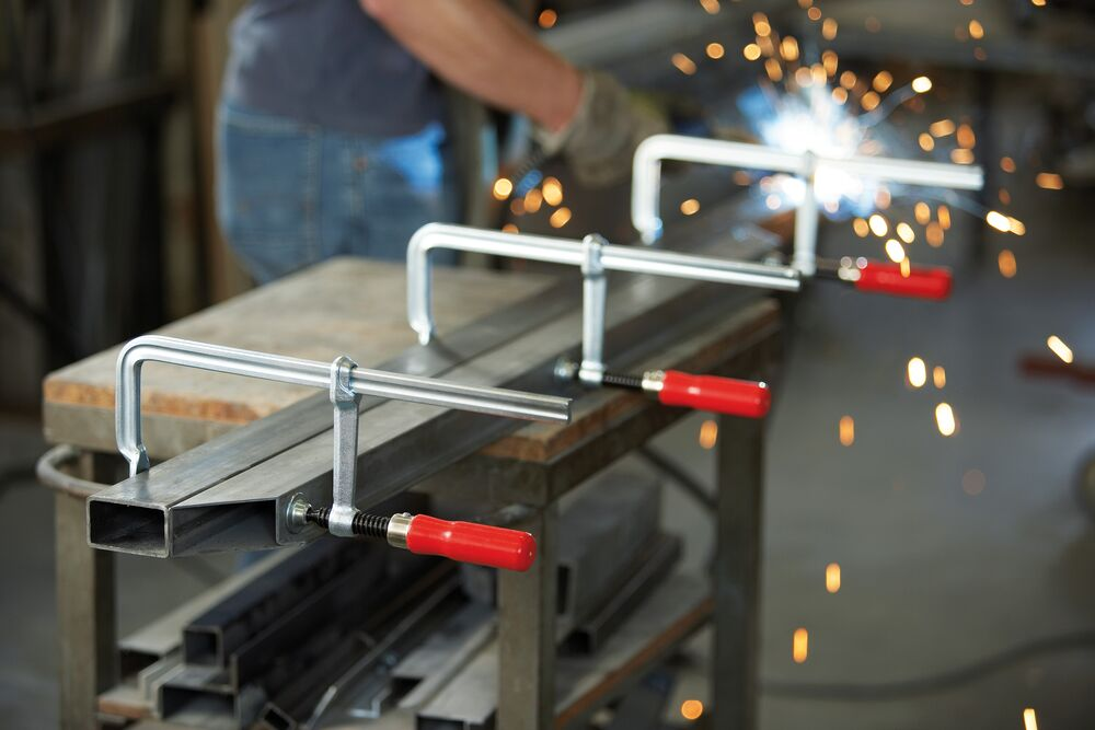 แคลมป์จับชิ้นงาน F Clamp BESSEY GS16 ขนาด 160x80 มม 