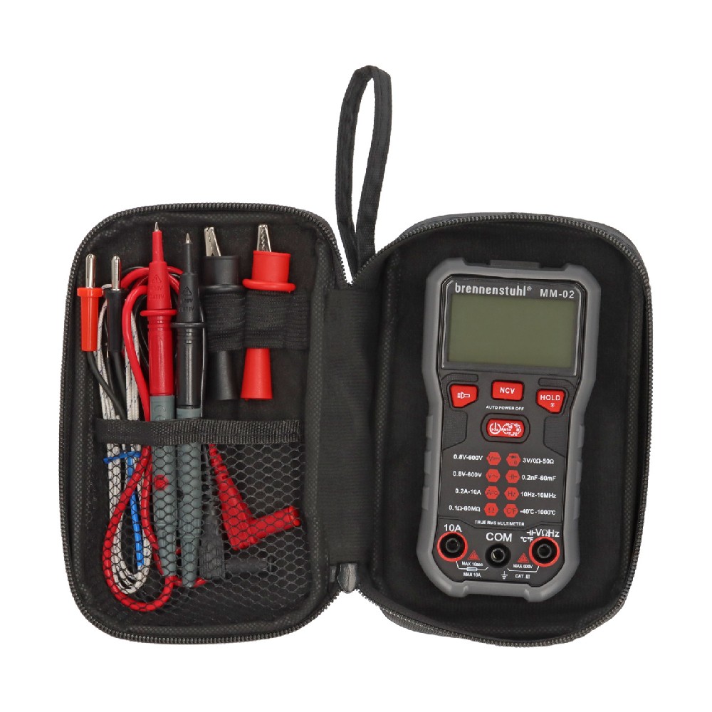 ดิจิตอลมัลติมิเตอร์ Brennenstuhl 1291900010 Multimeter MM 02